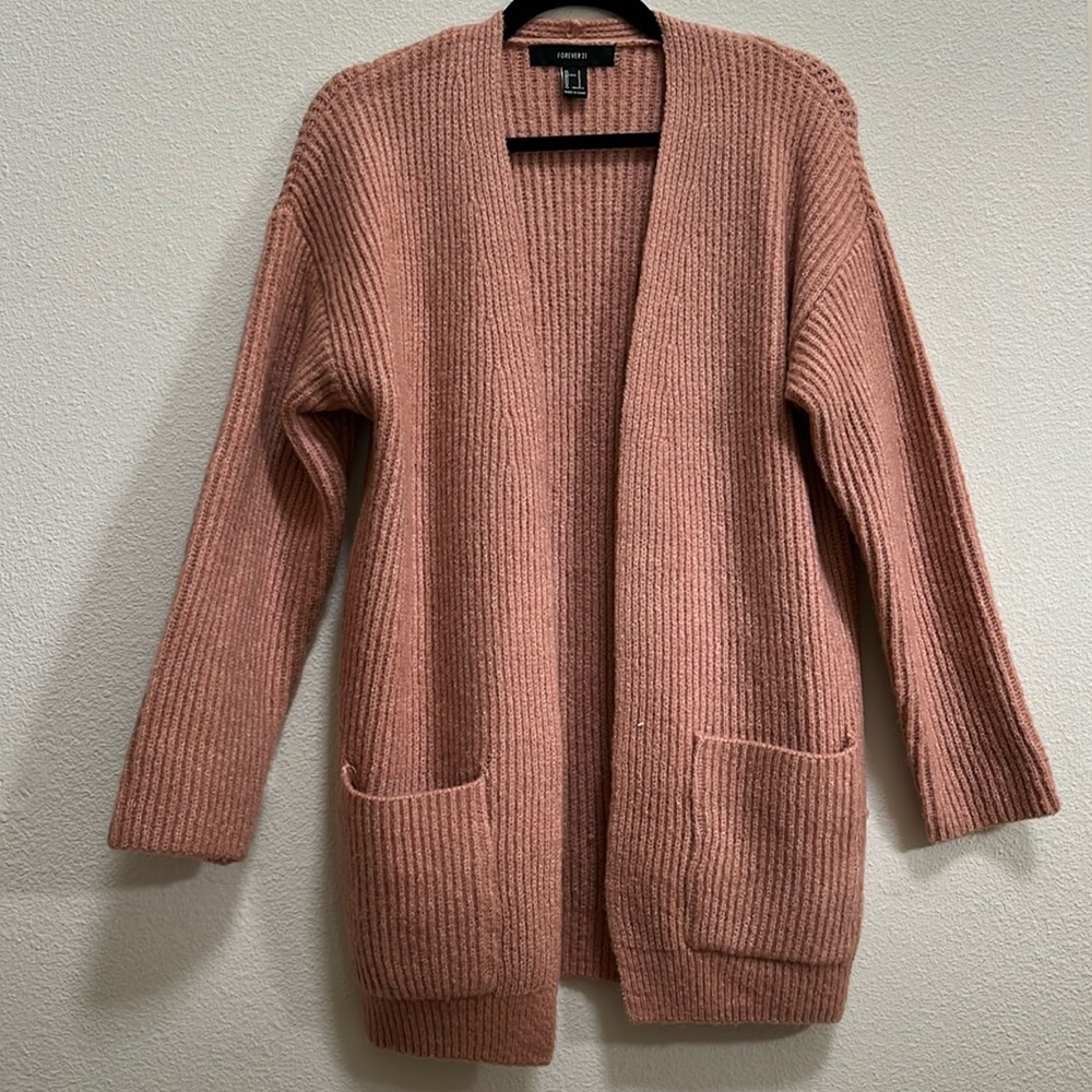 Thick cardigan